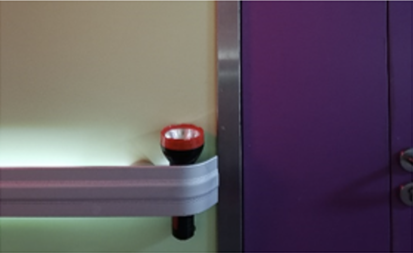 手电筒放置位置-北区